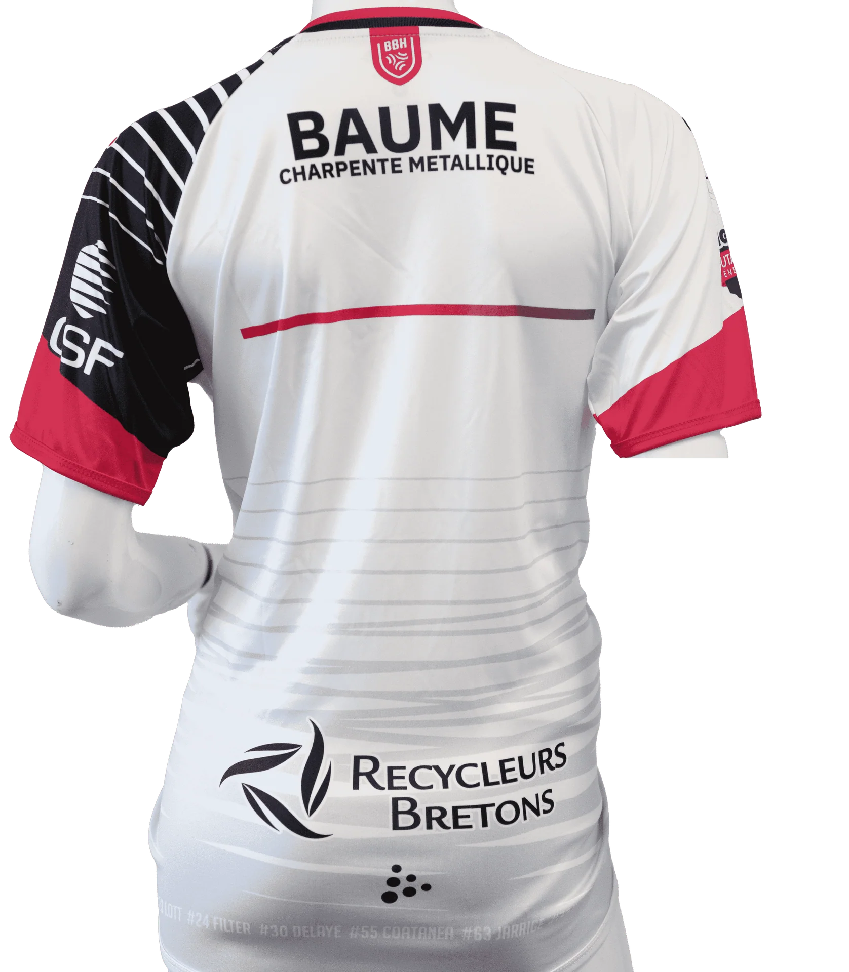 Maillot Blanc 2425 BBH adulte - Image 2