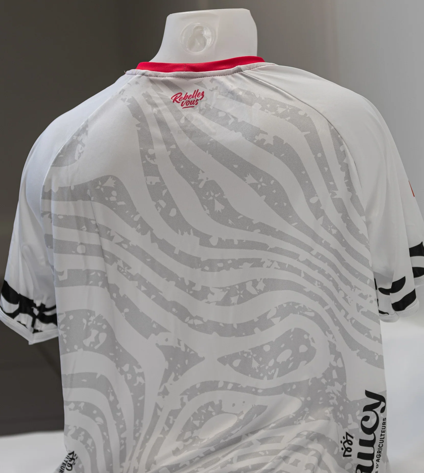 MAILLOT EXT Blanc LFH 23/24 enfant BBH - Image 2