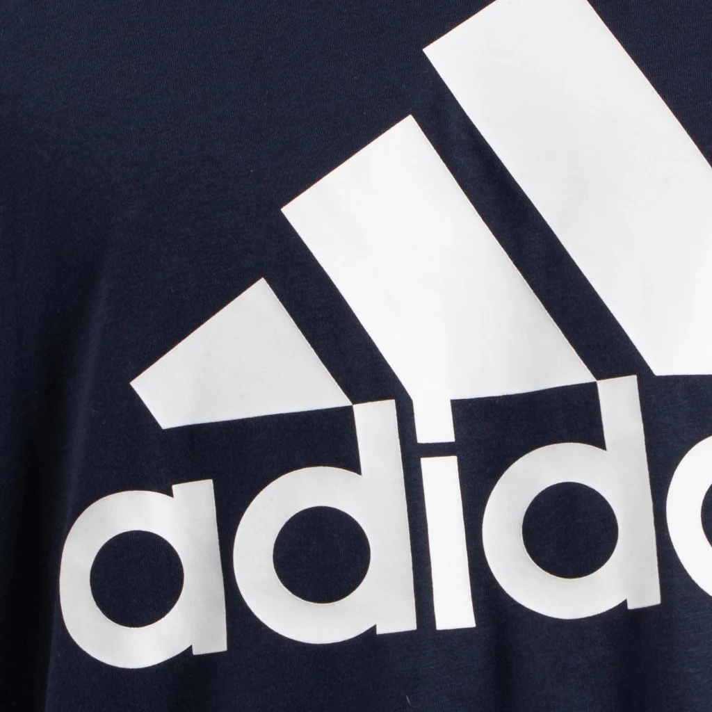T-shirt bleu marine et blanc homme - Image 3