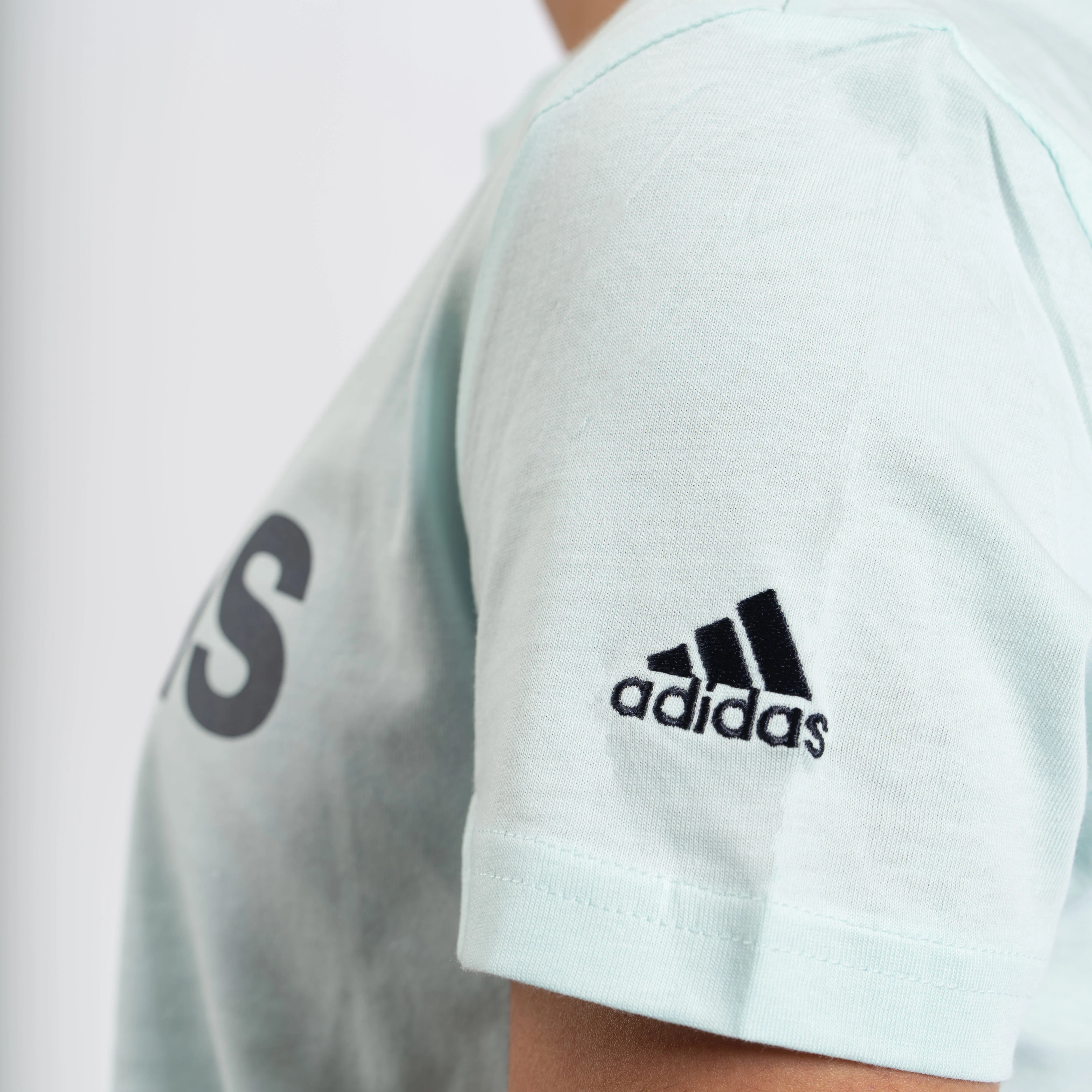 T-shirt vert d'eau femme - Image 3