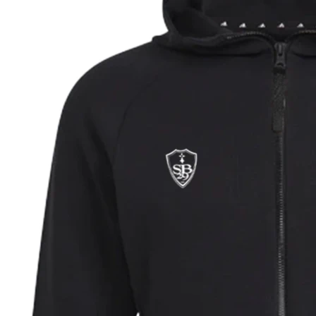 Veste zippée homme noir - Image 2